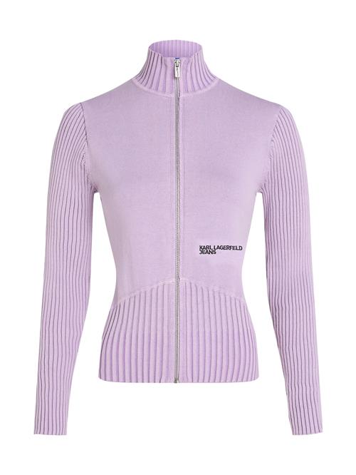 Se KARL LAGERFELD JEANS Cardigan  lilla ved About You