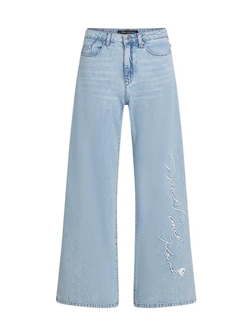 Karl Lagerfeld Jeans ' Disney X KL '  lyseblå / gul / sort