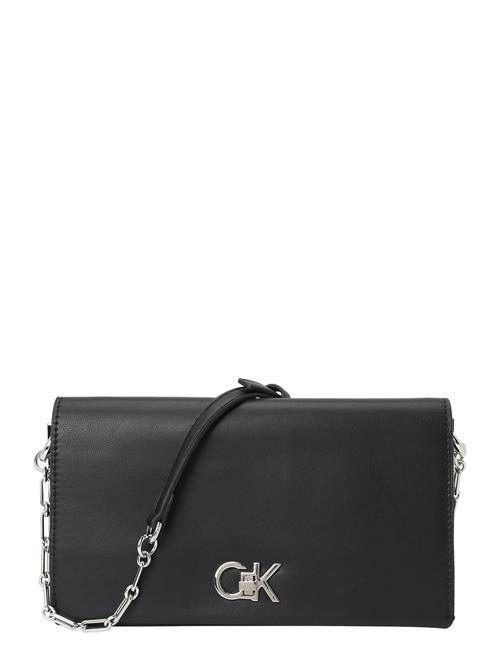 Calvin Klein Skuldertaske  sort / sølv