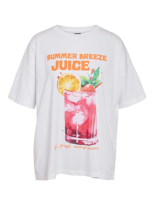 Noisy may Shirts 'NMIDA'  grøn / orange / vinrød / hvid