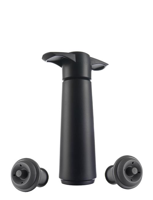 Wine Saver Gift Pack 2-Pack Vacuvin Black