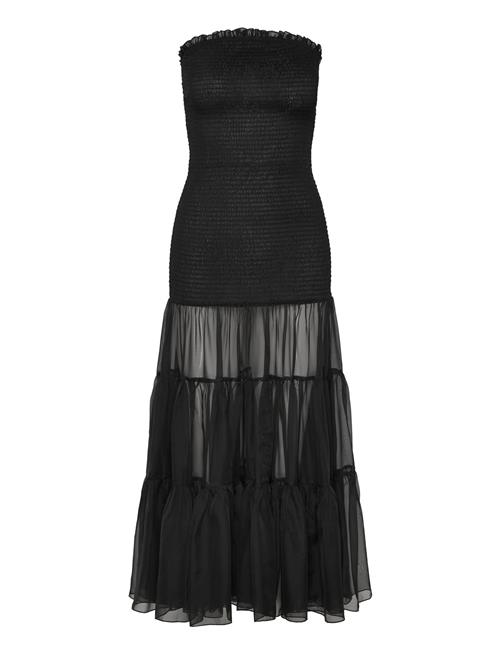Azura Strapless Maxi Dress Bardot Black