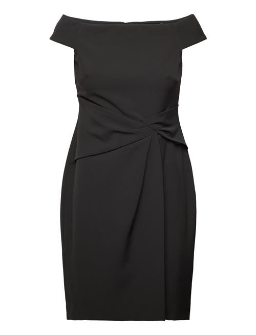Plshd Crepe-Cocktail Dress Lauren Ralph Lauren Black