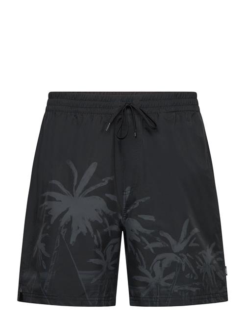 Primary Print Loose Elastic Boardshort VANS Black