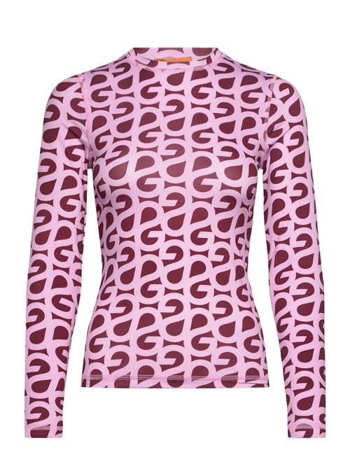 Elastic Long Sleeve Top, 2244 Stock STINE GOYA Red