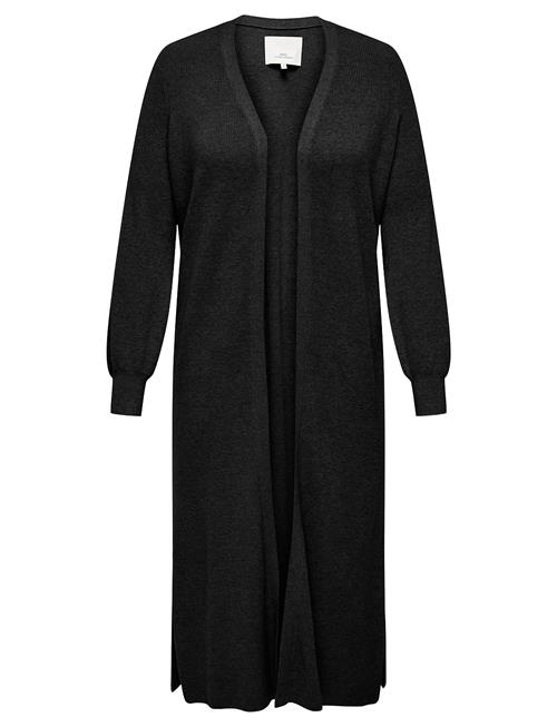 Caribi Ls Calf Cardigan Knt ONLY Carmakoma Black