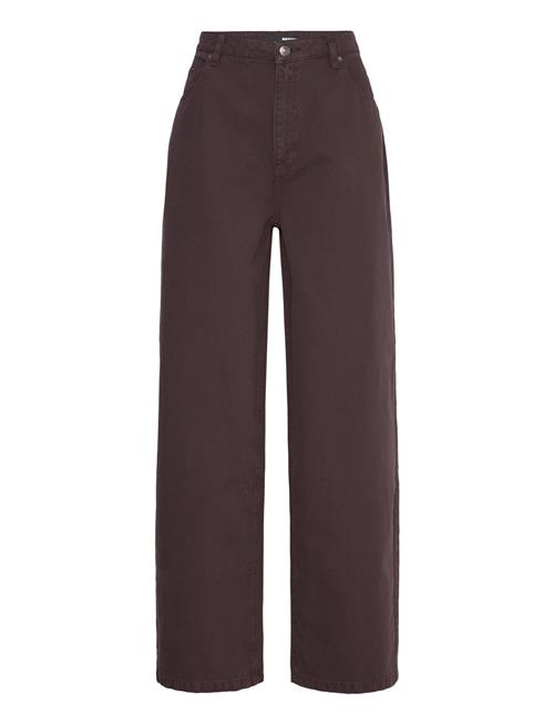 Heavy Woven Wide Pants ROTATE Birger Christensen Brown