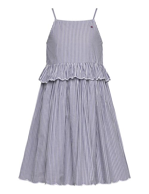Striped Strap Dress Slvls Tommy Hilfiger Blue