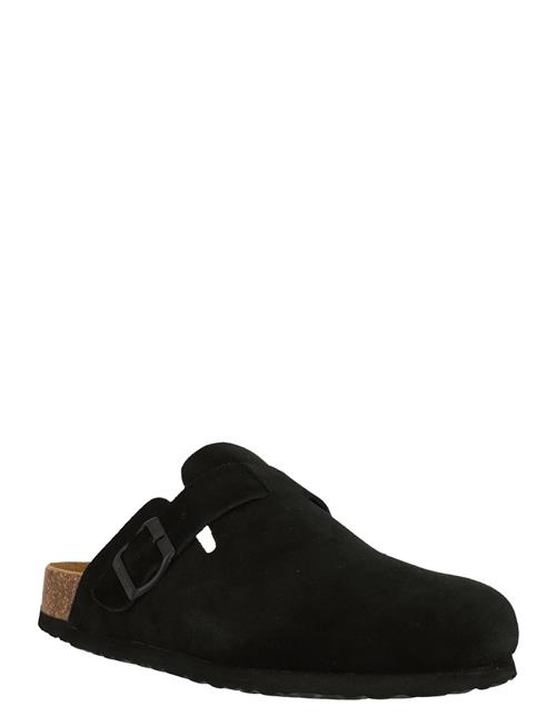 Corwin Leather Cork Clog Cruz Black