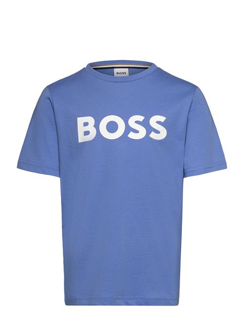 Short Sleeves Tee-Shirt BOSS Blue