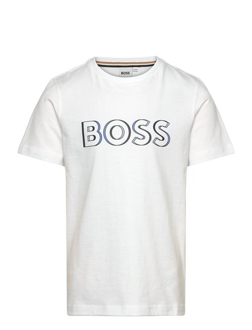 Short Sleeves Tee-Shirt BOSS White