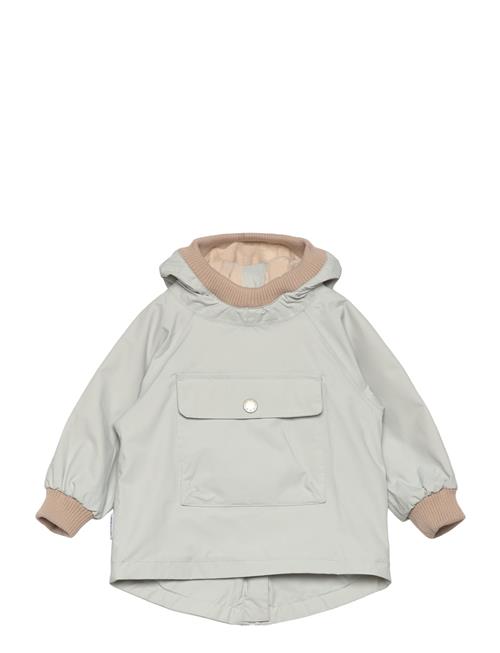 Matbabyvito Fleece Lined Spring Anorac. Grs MINI A TURE Green
