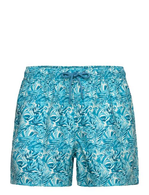 Borg Print Swim Shorts Björn Borg Blue