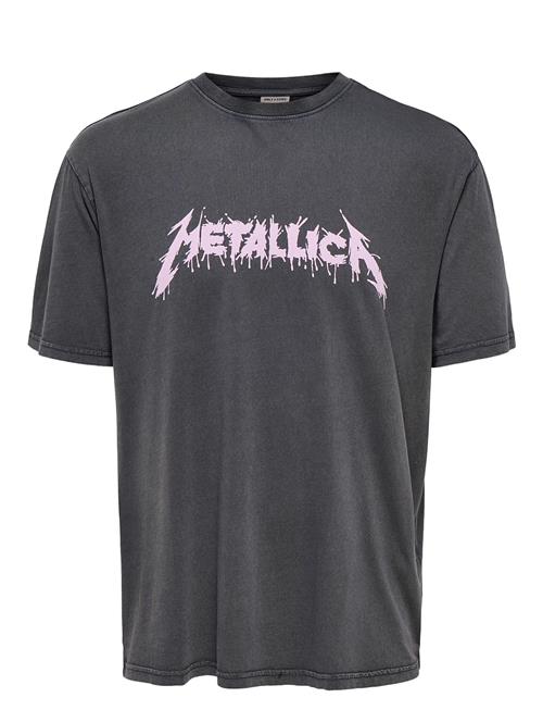 Onsmetallica Rlx Ss Tee ONLY & SONS Grey