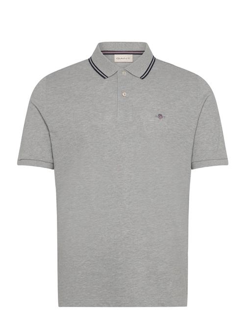 Tipping Collar Ss Polo GANT Grey