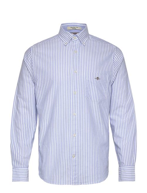 Reg Oxford Stripe Shirt GANT Blue
