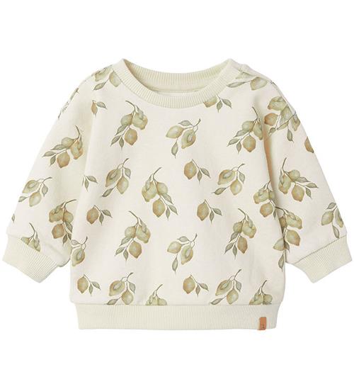 Lil Atelier Lil' Atelier Sweatshirt - NbnJobo - Turtledove/Lemons