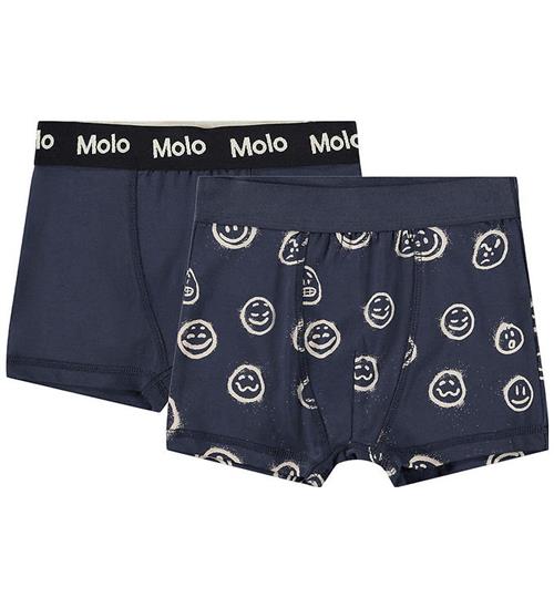 Molo Boxershorts - Justin - 2-pak - Moods Blue