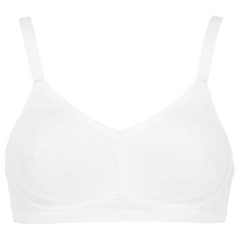 Damella BH Carla Soft Bra Hvid polyester C 100 Dame