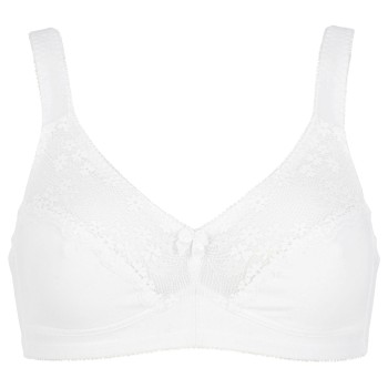 Damella BH Felice Soft Bra Hvid bomuld B 95 Dame