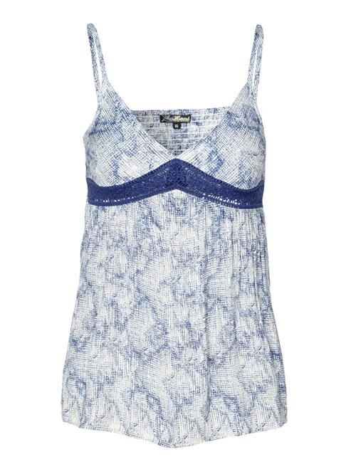 KOROSHI Bluse  navy / hvid