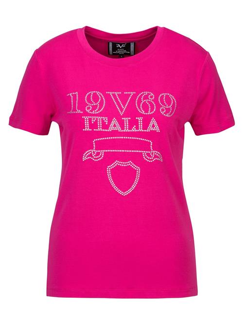 19V69 ITALIA Shirts 'Bella Stones'  grå / pink