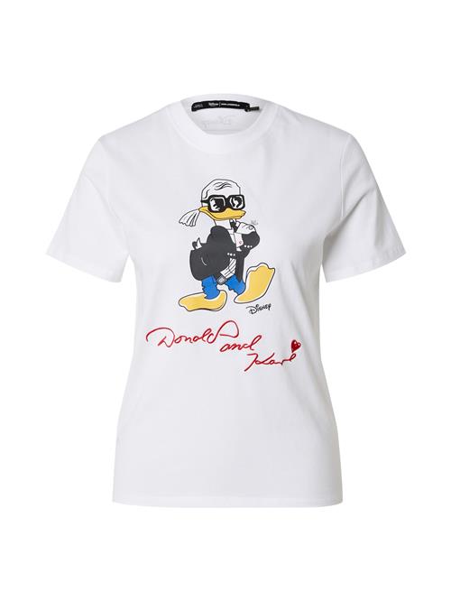 Karl Lagerfeld Shirts 'Disney x KL'  gul / rød / sort / hvid