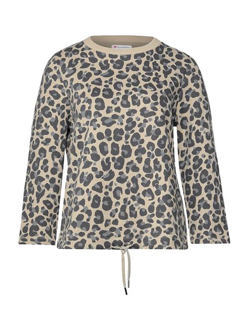 STREET ONE Sweatshirt  cappuccino / antracit / mørkegrå