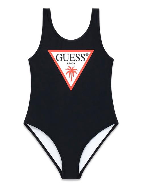 Se GUESS Badedragt  rød / sort / hvid ved About You