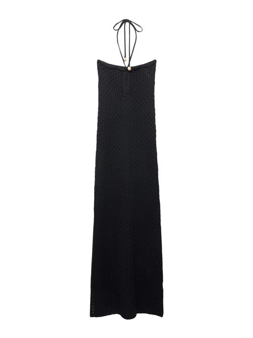 Pull&Bear Strikkjole  sort