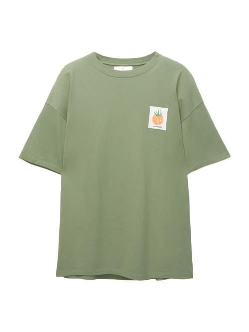 Se Pull&Bear Shirts  grøn / offwhite ved About You