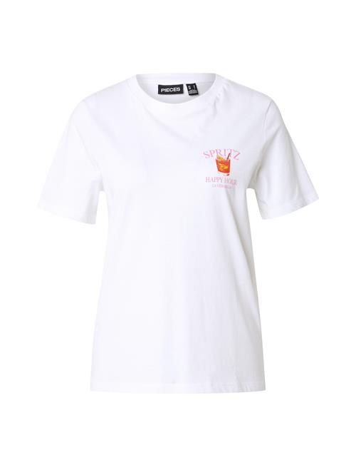 PIECES Shirts 'PCTALIA'  lilla / hummer / lys pink / hvid