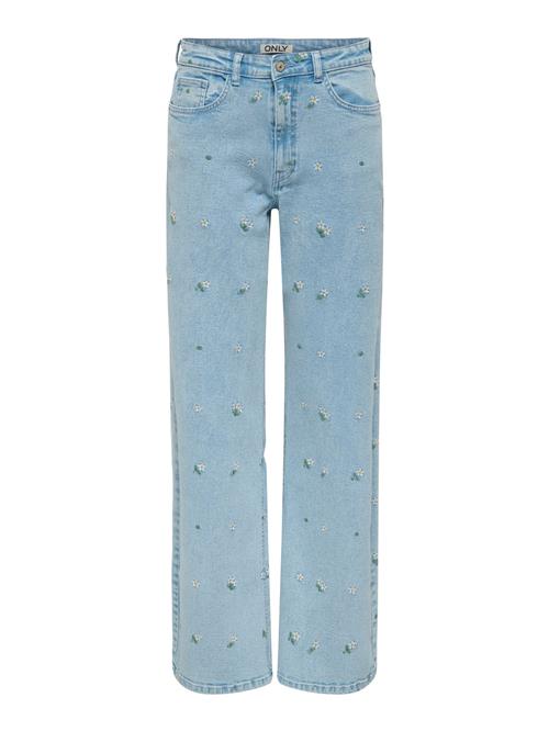ONLY Jeans 'ONLJuicy'  lyseblå / gul / grøn / hvid