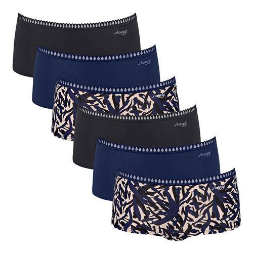 SLOGGI Panty  beige / blå / sort