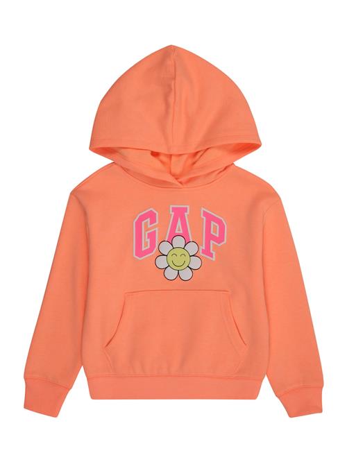 GAP Sweatshirt 'HERITAGE'  gul / orange / lys pink / hvid