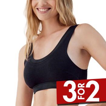 JBS of Denmark BH Bra Top Sort Large Dame