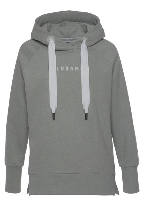 Elbsand Sweatshirt 'Svana'  lysegrå / pastelgrøn