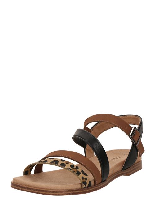 s.Oliver Sandaler med rem  beige / brun / sort