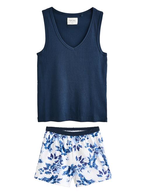 Next Shorty  navy / pastelblå / hvid