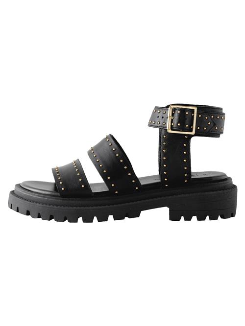 Se Next Sandaler med rem 'Forever Comfort®'  guld / sort ved About You