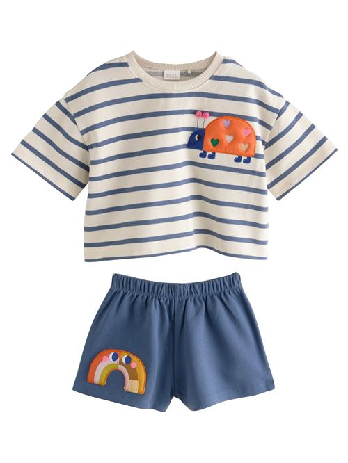 Next Sæt  navy / orange / hvid