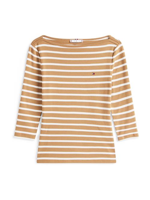 TOMMY HILFIGER Shirts 'New Cody'  brun / hvid