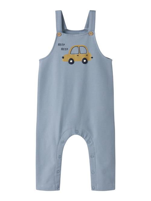 NAME IT Overalls 'NBMVONNE'  røgblå / honning / sort / hvid