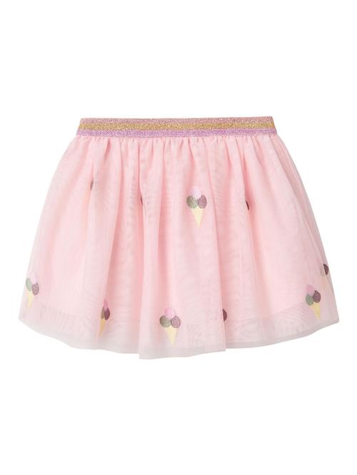 Se NAME IT Nederdel  gul / pink / lyserød ved About You