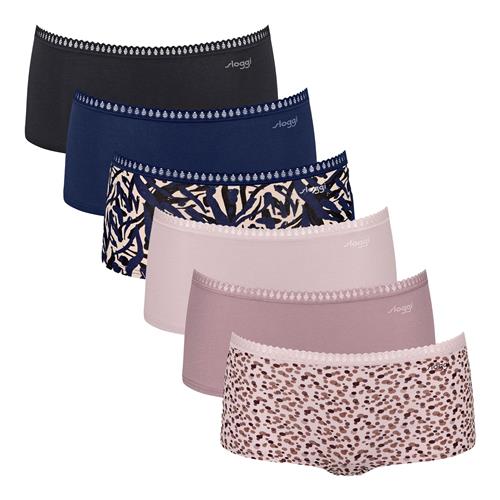 SLOGGI Panty  beige / navy / lyserød / sort