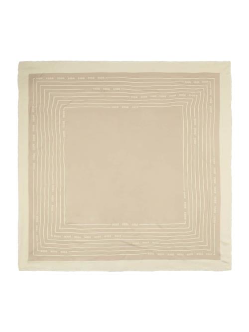 BOSS Tørklæde 'Laik'  lysebeige / mørkebeige