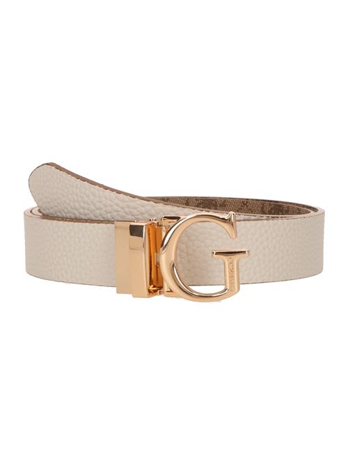 GUESS Bælte  sand / brun / guld / offwhite