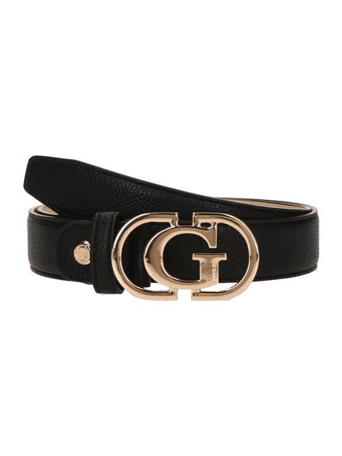 GUESS Bælte 'CALEBRA'  guld / sort