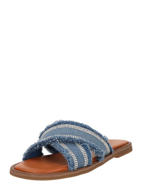 MUSTANG Pantoletter  blue denim