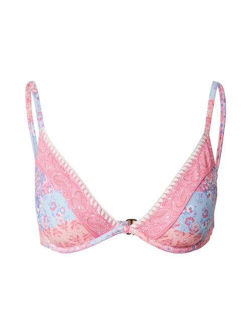 HOLLISTER Bikinioverdel  beige / lyseblå / lilla / hvid